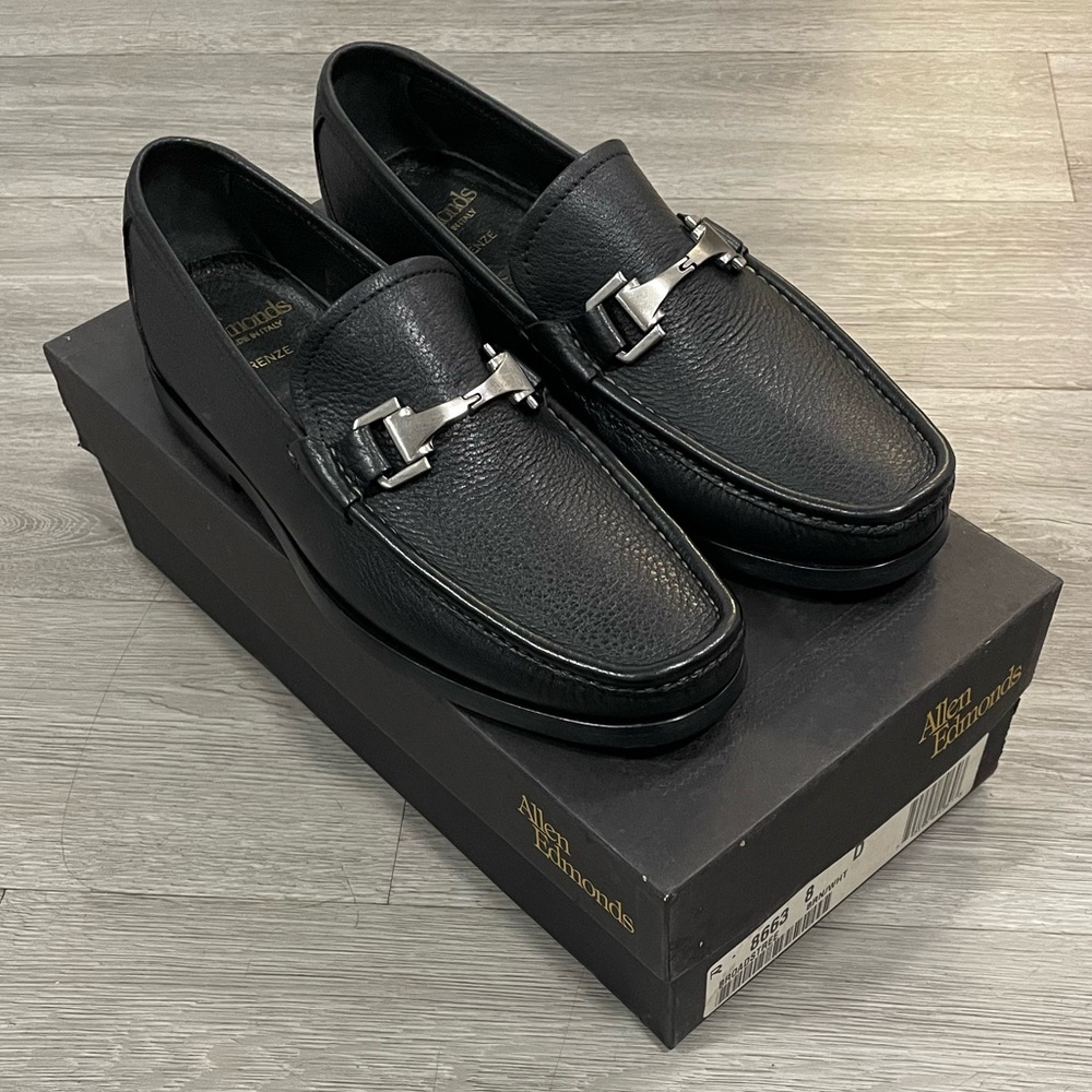 Allen Edmonds Buckle Loafers size 8